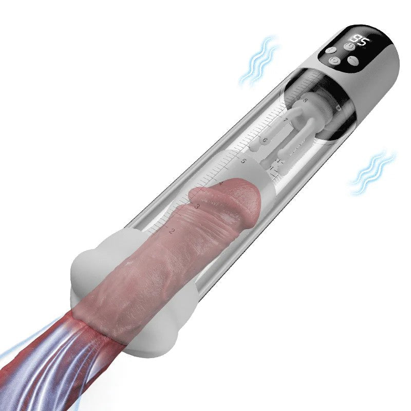 MT125Saugmodi9VibrationsmodiVakuumsaugungGlansMassagerPenisPumpe