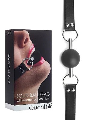 Mundknebel–SolidBallGagBlack