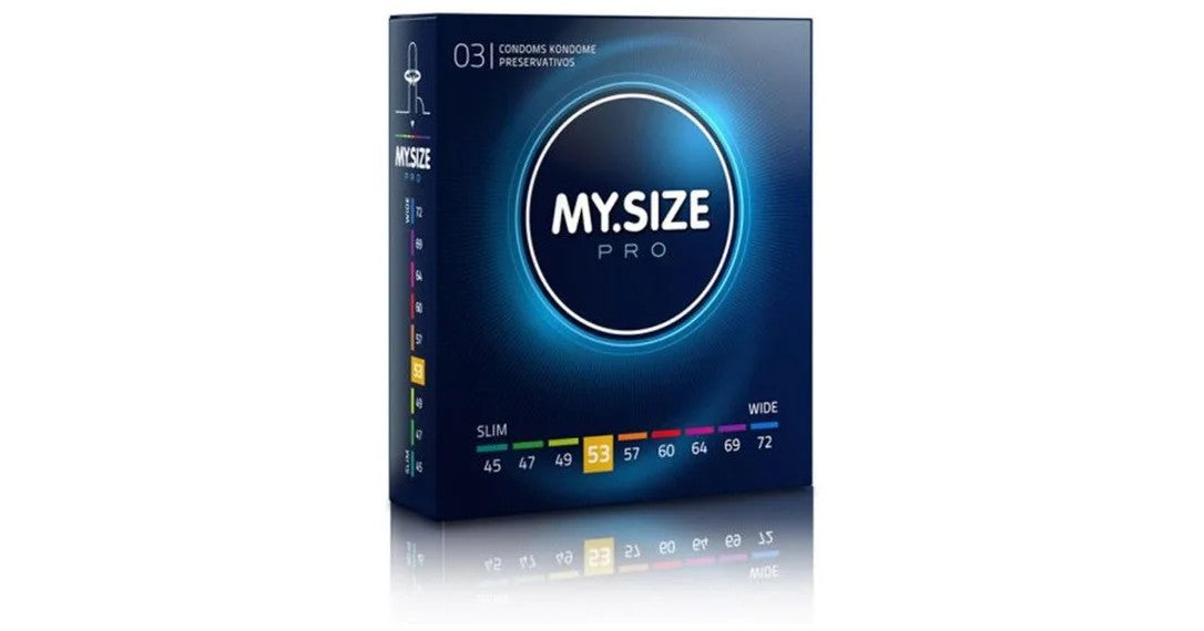 MysizeProKondomer53mm–3-pack