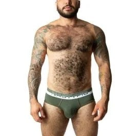 NastyPigCommanderClassicBrief–ArmyGreen