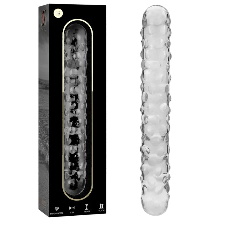 NEBULASERIESBYIBIZA–MODELL15DILDOBOROSILIKATGLASKLAR18.5CM-O-3CM