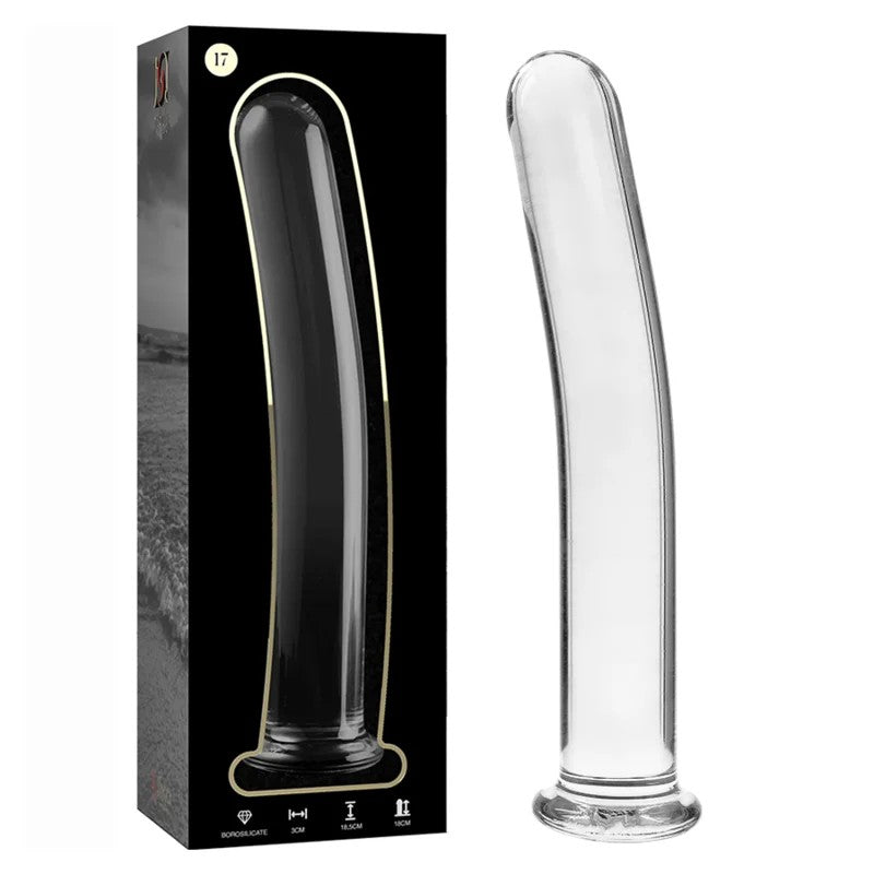 NEBULASERIESBYIBIZA–MODELL17DILDOBOROSILIKATGLASKLAR18.5CM-O-3CM