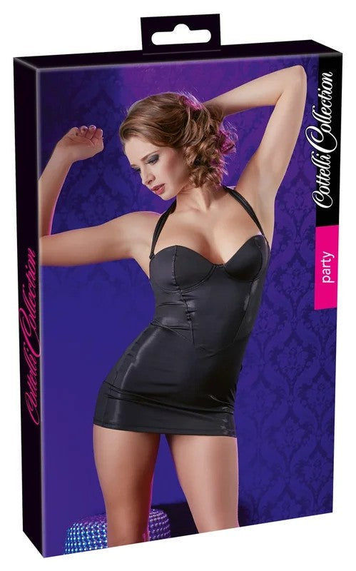 Neckholder-KleidausleichtemGlanzstoff(XL)