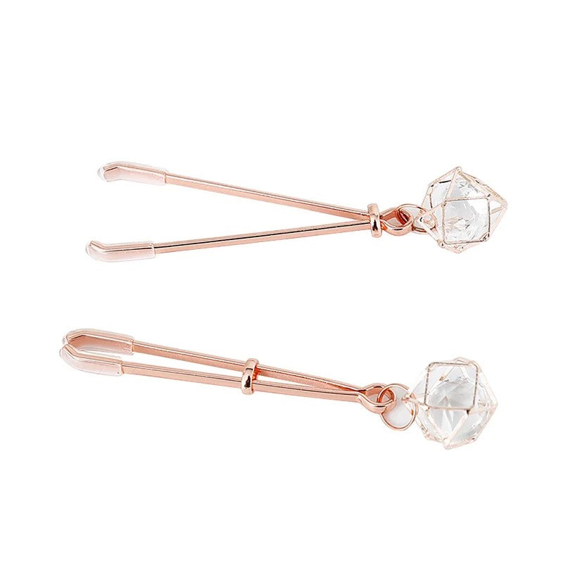 NippleClampsRoseGoldPrism