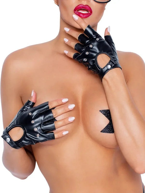 NoirHandmade–PowerwetlookHandschuheF264