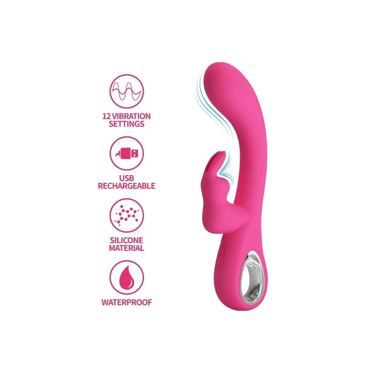 NOVAKRABBITVIBRATOR12VIBRATIONENROSAVONPRETTYLOVEFLIRTATION