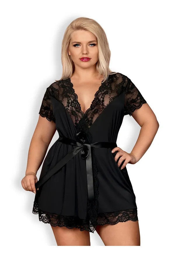 Obsessive810PeignoirPlussize
