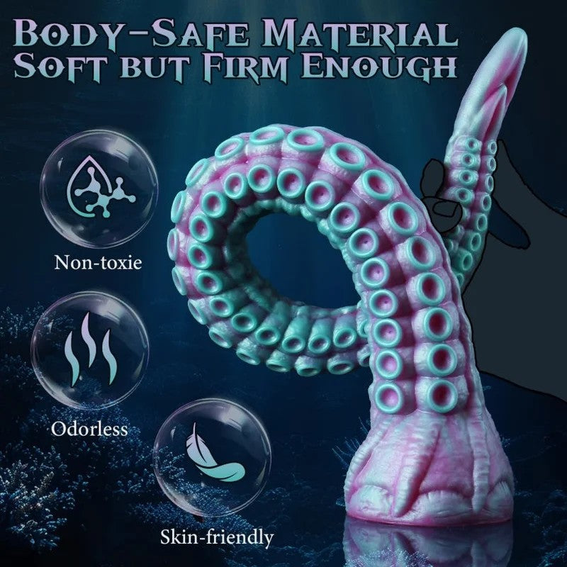 OctopusTentacleFantasyDildoButtPlug–TiefesEinführen,Analdehnung,SexspielzeugfürMännerundFrauen