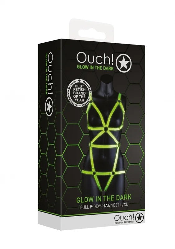 Ouch!–Body-CoveringHarness–GlowintheDark