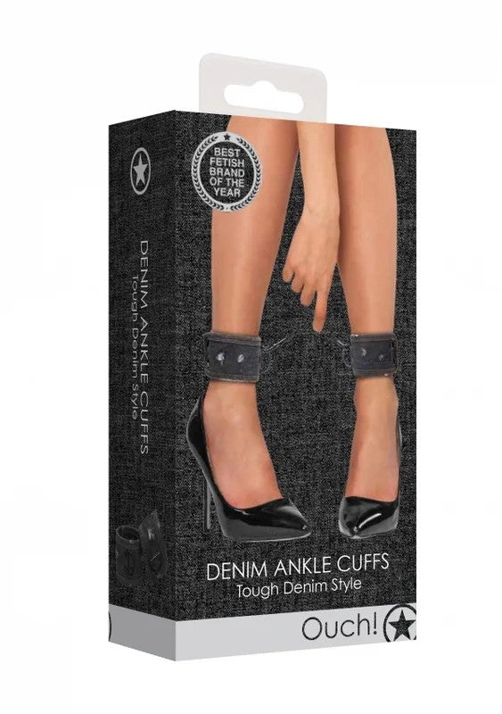 Ouch!–DenimAnkleCuffs–RoughendDenimStyle