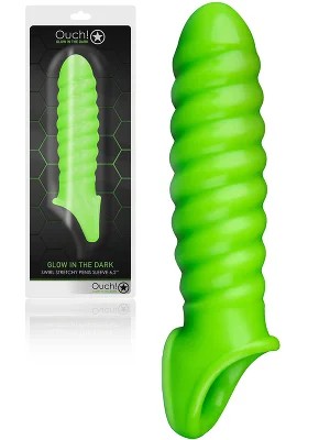 OUCH!GlowintheDark–SwirlStretchyPenisSleeve