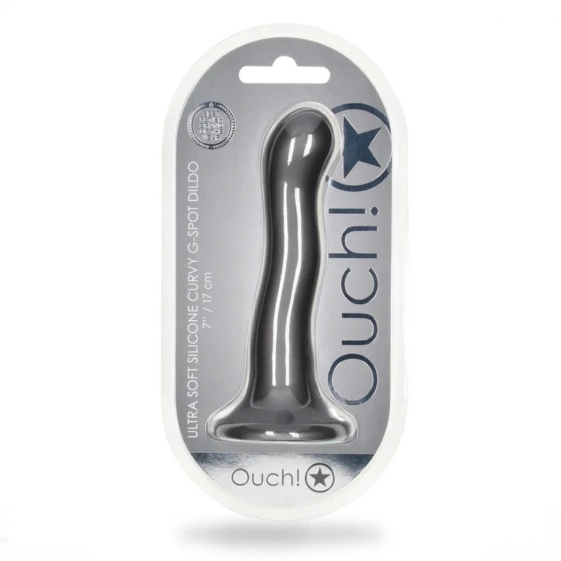 Ouch!–UltraSoftCurvyG-SpotDildo–7“/17cm