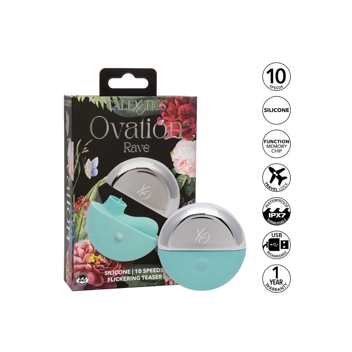 OVATIONRAVESTIMULATORAQUAGREENVONCALEXOTICS