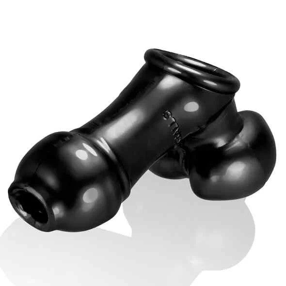 Oxballs–SackjackWearableJackoffSheathBlack