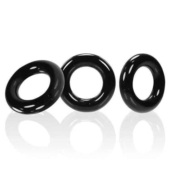 Oxballs–WillyRings3-packCockringsBlack