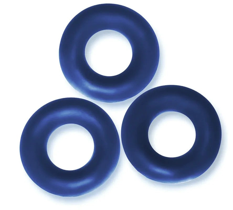 OxballsFatWillyRings3erSetPenisringeblau