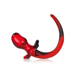 OxballsMASTIFFPuppyTailschwarz-rotXL