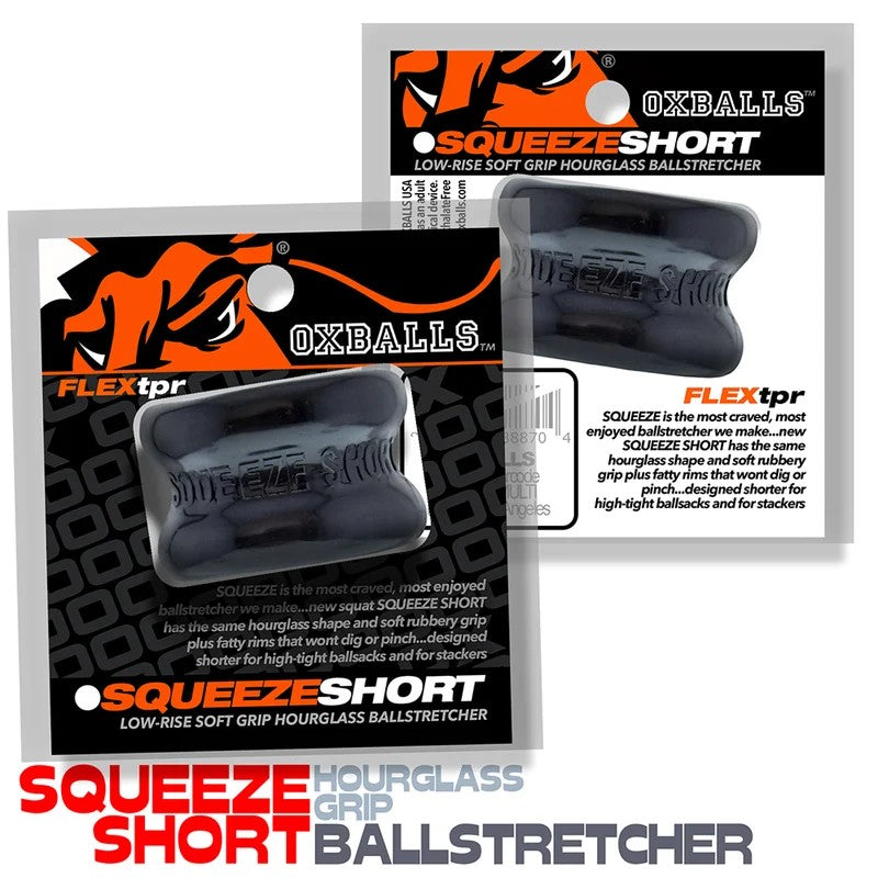OxballsSQUEEZESHORTBallstretcherBlack