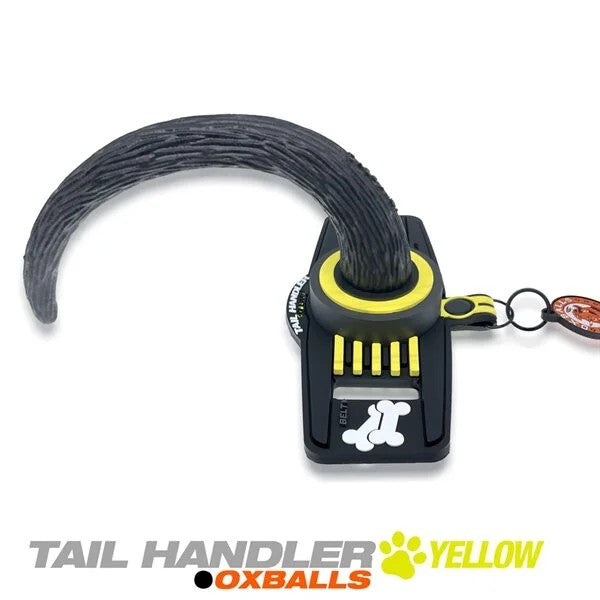 OxballsTAILHANDLERBelt-StrapShowTail–Yellow