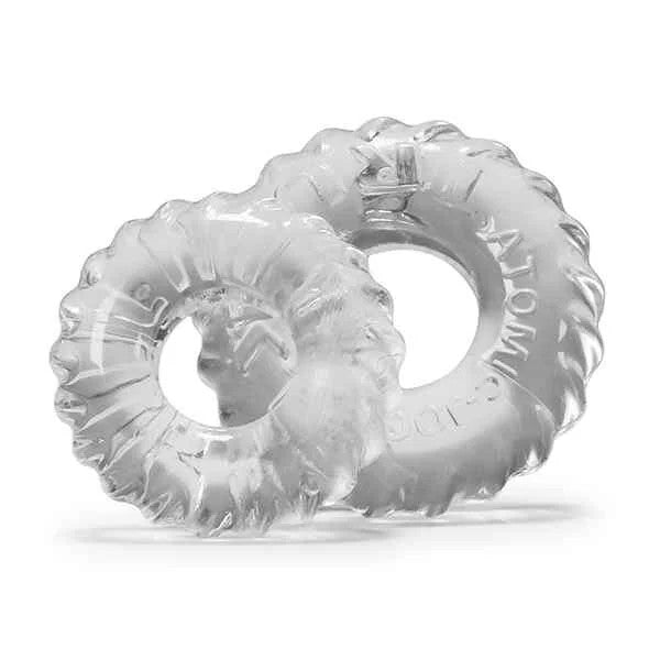 OxballsTrucktCockring2-packClear
