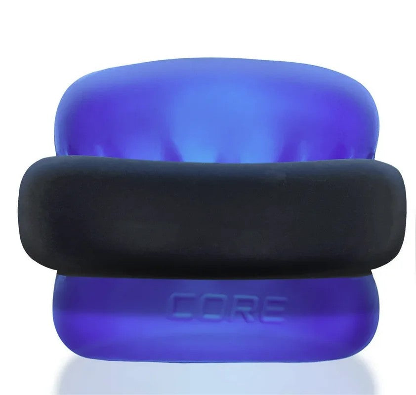 OxballsULTRACORECoreBallstretcher+AxisRingBlueIce