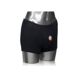 PackerGearBlackBoxerBriefHarness