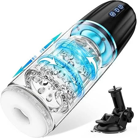 PaloquethAutomaticTelescopic&RotatingMasturbatorwith7Modes