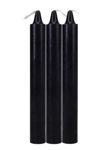 ParaffinTropfkerzen„JapaneseDripCandles“schwarz