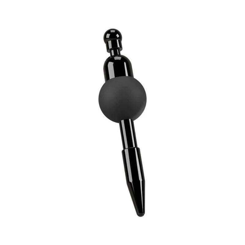 PenisplugmitvibrierendemStopper–Ø0.8cm(schwarz)