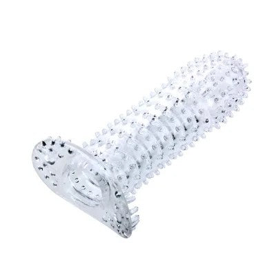 PenisSleeveWithStimulatingPointsPink14cm
