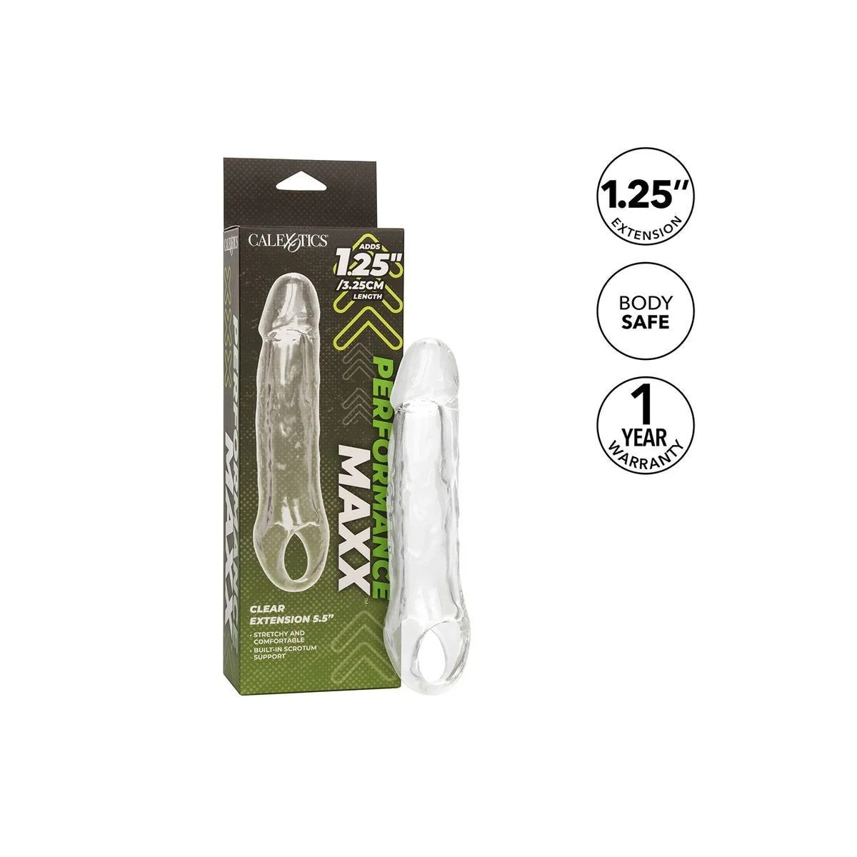 PERFORMANCEMAXXCLEAREXTENSION5,5TRANSPARENTVONCALEXOTICS