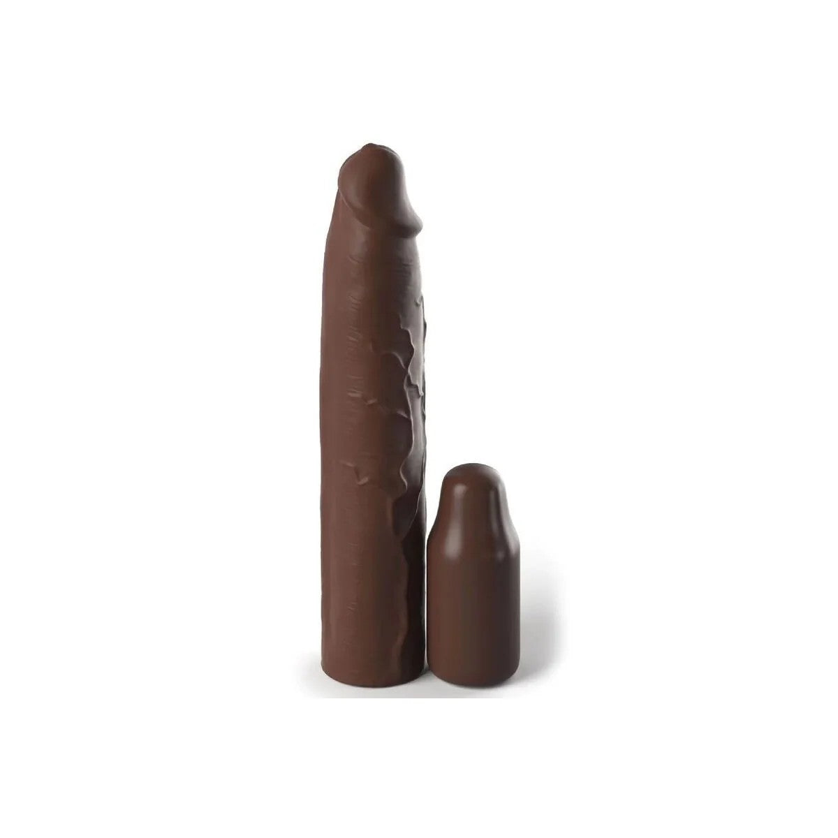 PIPEDREAMSSLEEVE22,86CM+7,62CMPLUGBROWNVONFANTASYX-TENSIONS