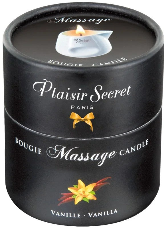 PlaisirSecretMassageCandleVanille