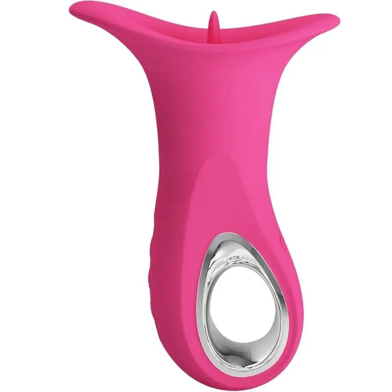 PRETTYLOVE–CLYDEORALVIBRATORVIBRIERENDEZUNGE12VIBRATIONENROSA
