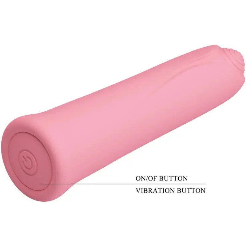PRETTYLOVE–CURTISMINISUPERPOWERVIBRATOR12ROSASILIKONVIBRATIONEN