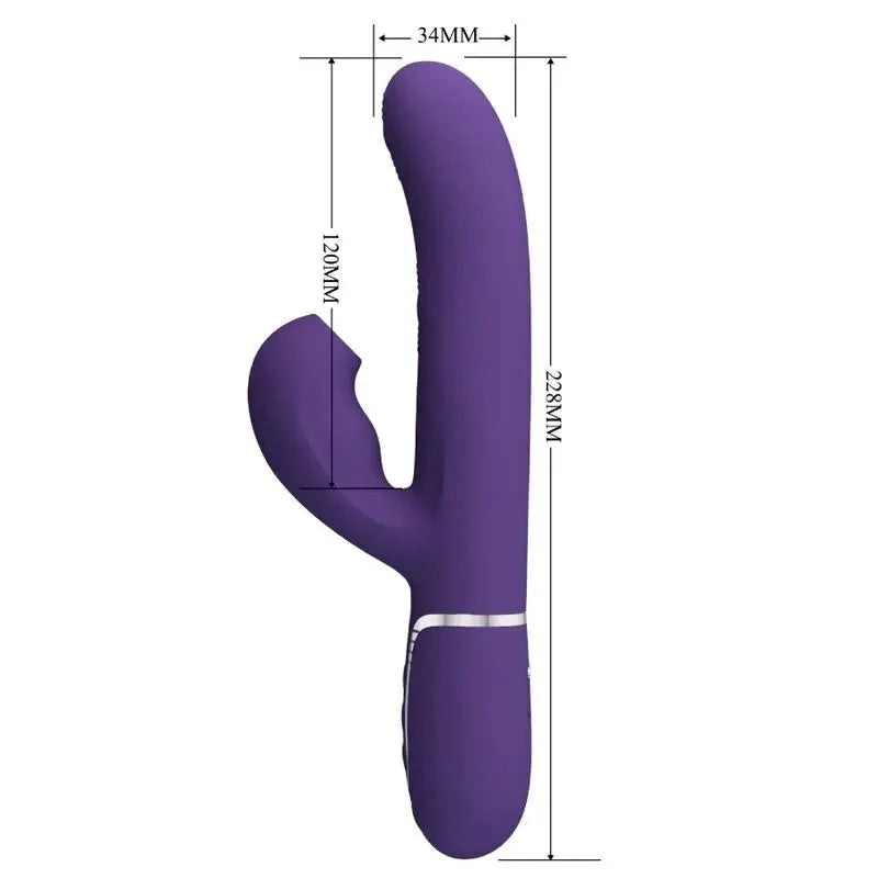 PRETTYLOVE–PERLITAG-SPOTVIBRATOR3IN1MULTIFUNKTIONS-LILA