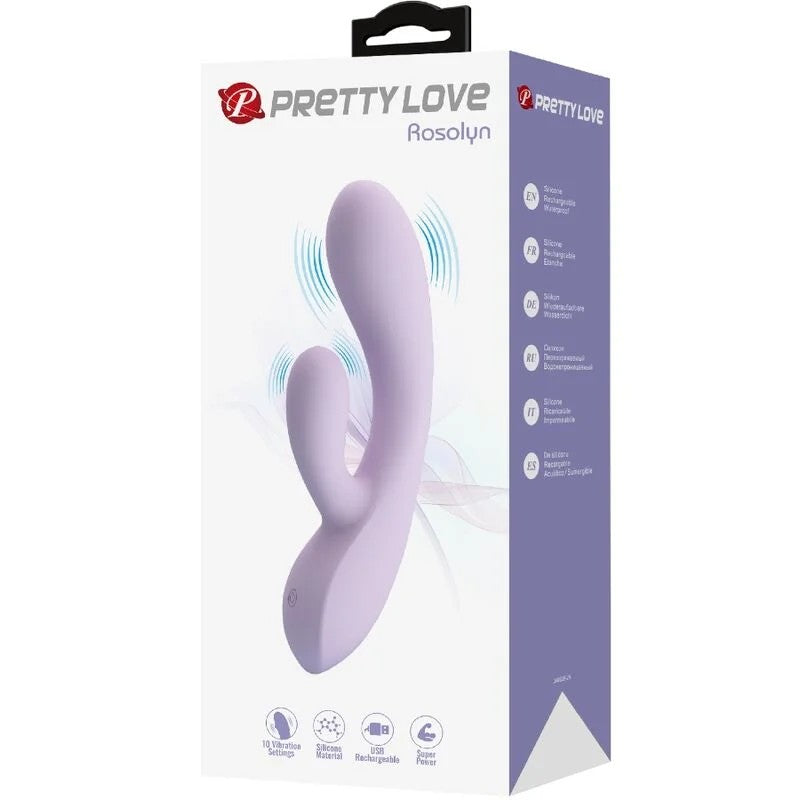 PRETTYLOVE–ROSOLYNRABBITVIBRATOR10VIBRATIONENLILA