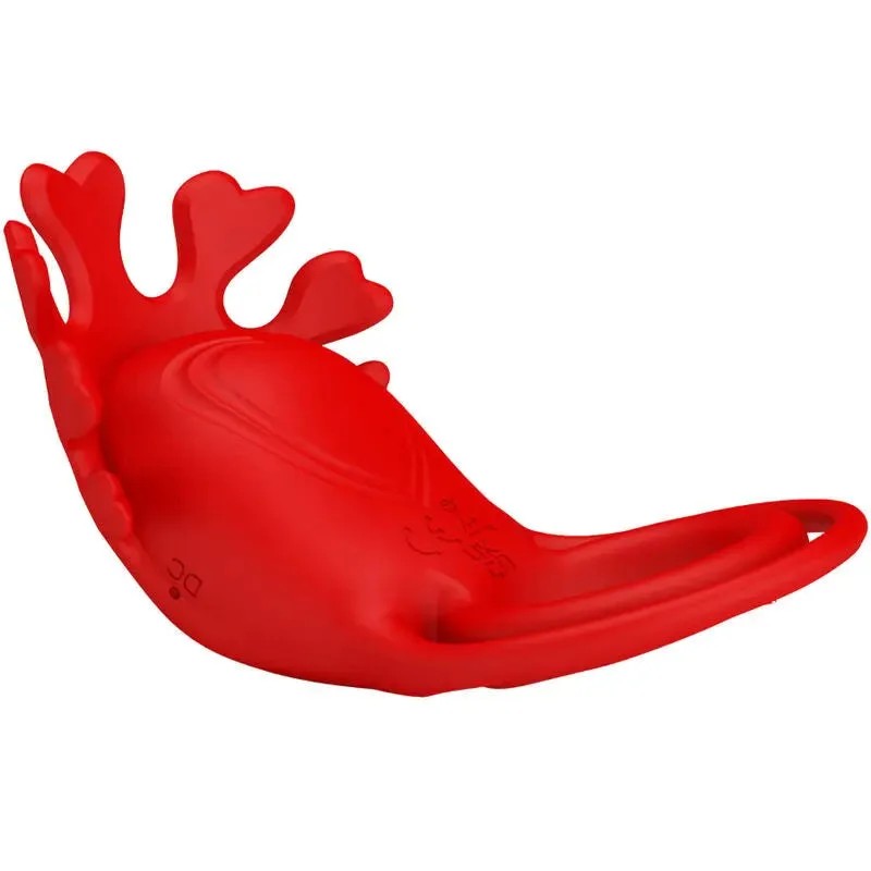 PRETTYLOVE–RUBENVIBRATORRING7VIBRATIONENSILIKONROT