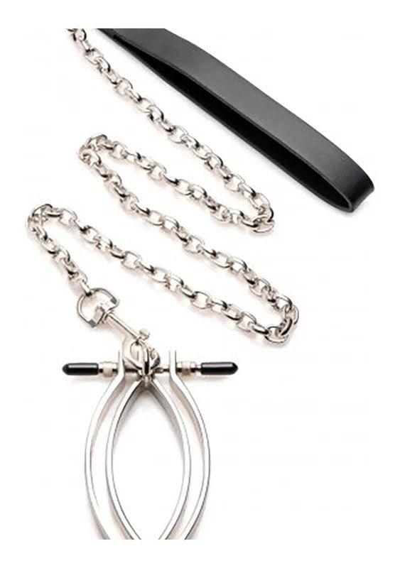 PussyTuggerAdjustablePussyClampwithLeash