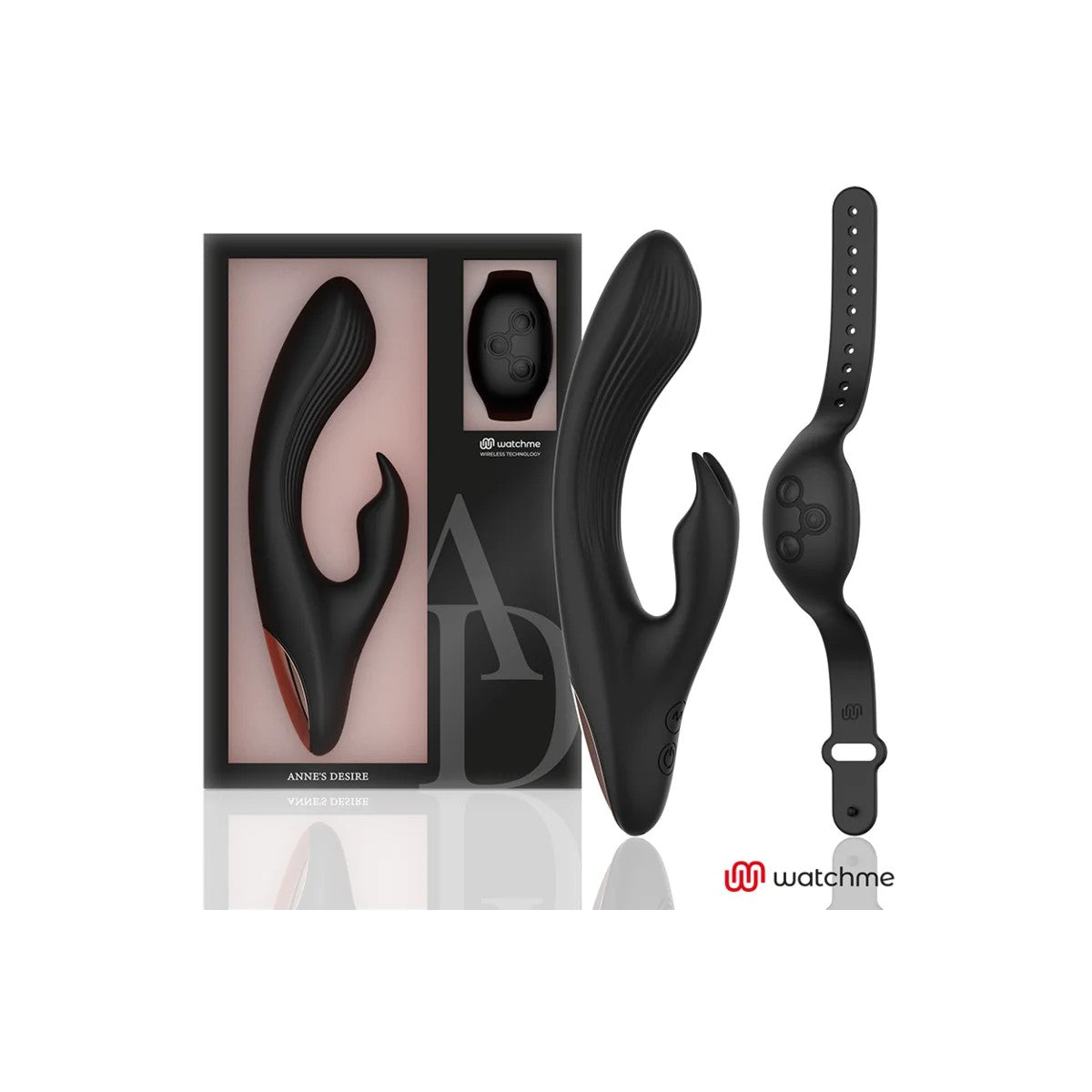RABBITFERNBEDIENUNGSTECHNOLOGIEEINWATCHMESCHWARZVONANNE´SDESIRE