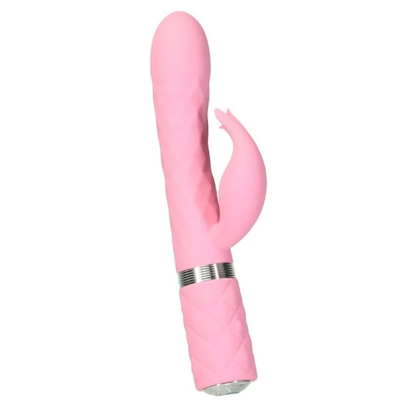 Rabbitvibrator„Lively“,mitSwarovski-Bedienknopf