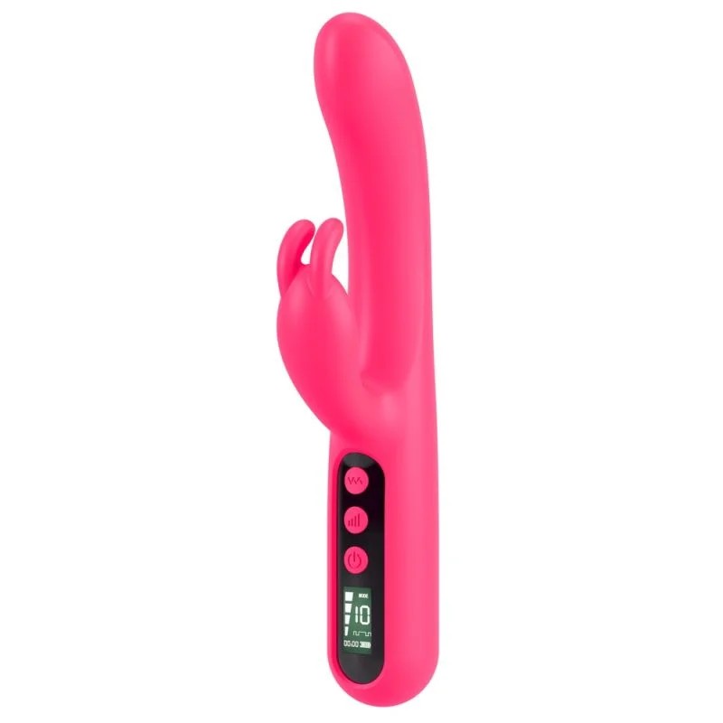 Rabbitvibrator„PinkSunset“mitDigital-Display