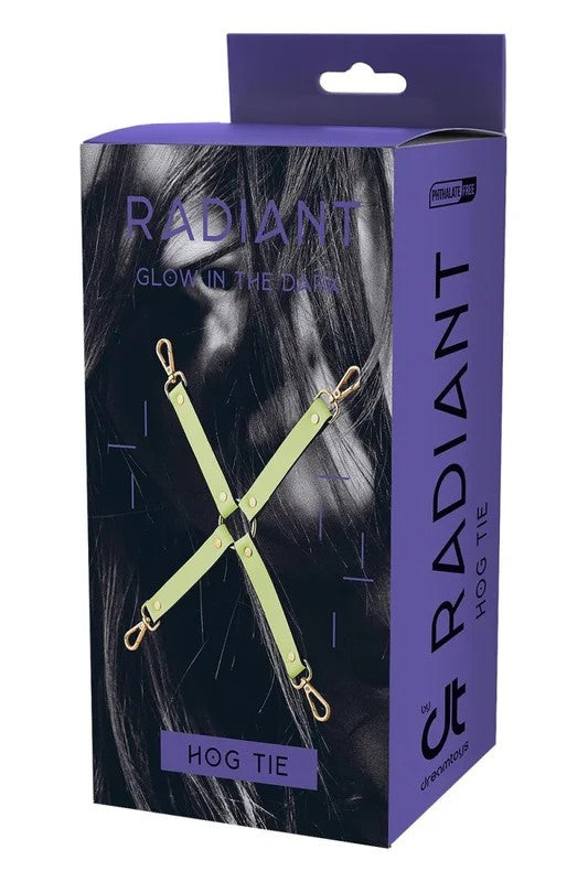 RadiantHogTieGlowInTheDarkGreen