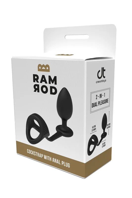 RamRod–CockstrapwithAnalPlug