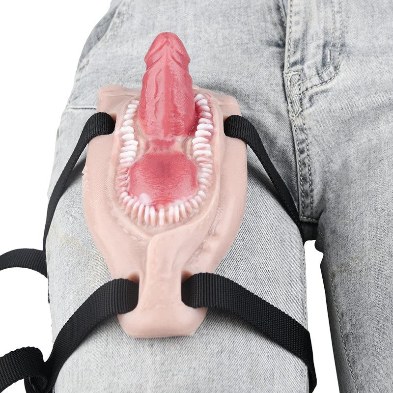 RealistischerDildo-Sex-Grinder–trägerlosesHarness-SexspielzeugfürFrauen,lesbischesVergnügen