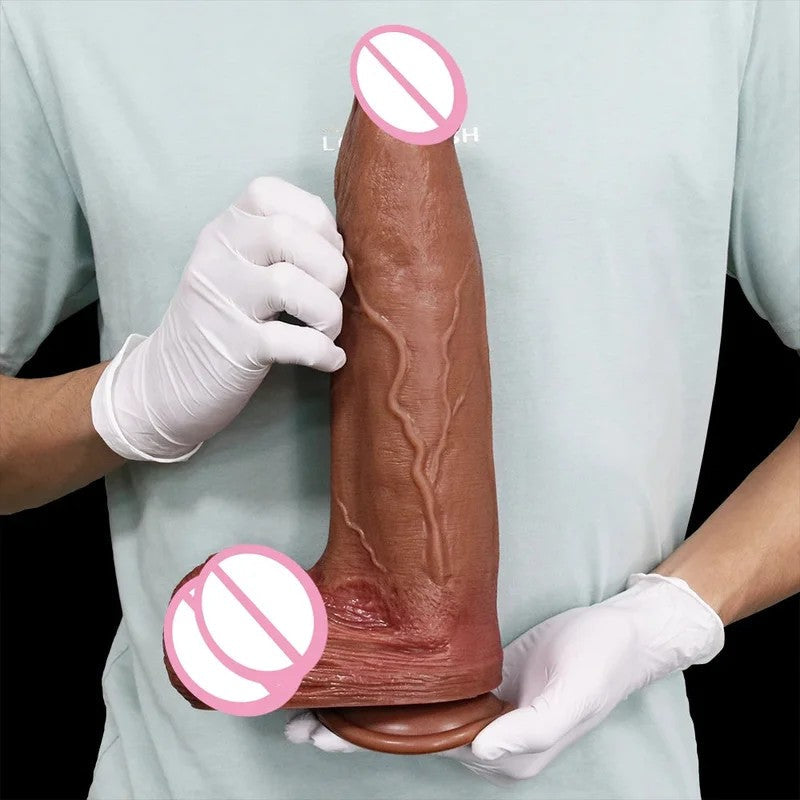 RealistischerriesigerAnaldildo,SexspielzeugfürFrauen–großerriesigerSilikondildo,Analplug