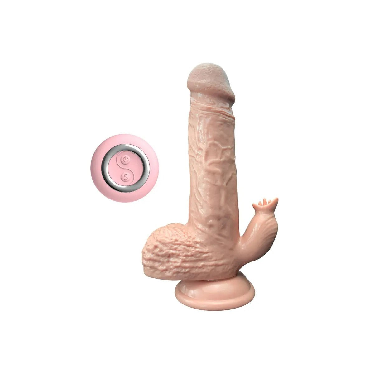 REALISTISCHERVIBRATOR&STOSSDILDOMITZUNGENSTIMULATOR19CMVONARMONYVIBRATORS