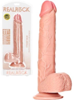RealRock–Dildo11inchmitHoden–StraightUltraSkin
