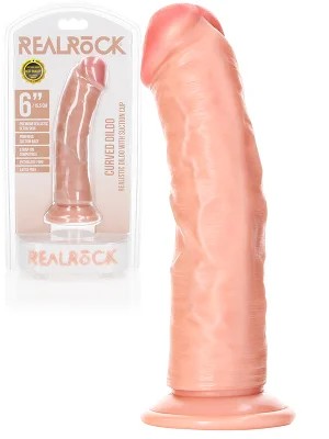RealRock–Dildo6inchohneHoden–CurvedUltraSkin