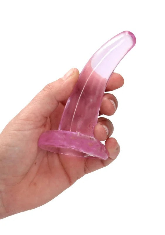RealRockDildo11,50cmPink–CrystalClearEinsteiger